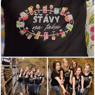 Šťávy na tahu! 🍹🍓🍷 Takovou rozlučku bychom si nechali líbit! 🖤 Tyhle originální trička jsme vyráběli na přání a výsledek?...